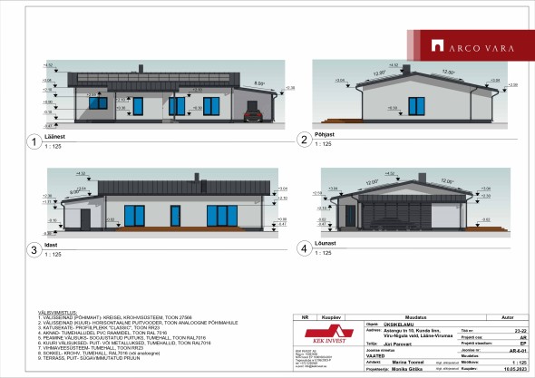 For sale  - land Astangu 10, Kunda linn, Viru-Nigula vald, Lääne-Viru maakond