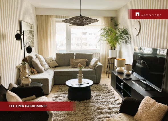 For rent  - apartment Juhan Sütiste tee 43, Mustamäe linnaosa, Tallinn, Harju maakond