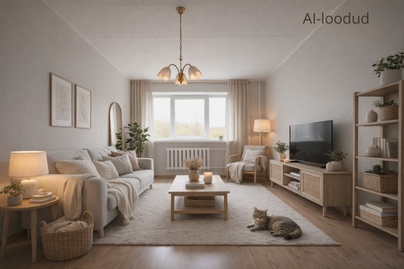 Müüa korter Olustvere tee 11a, Kõidama küla, Põhja-Sakala vald, Viljandi maakond