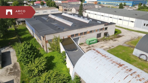 Продаётся склад/складское помещение Raua  12, Kadrina alevik, Kadrina vald, Lääne-Viru maakond