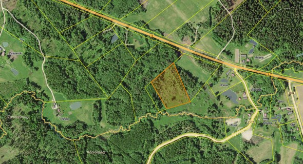 For sale  - land Orava, Tootsi küla, Võru vald, Võru maakond