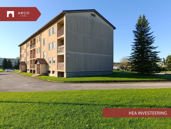 Продаётся квартира Puiestee 9, Sõmeru alevik, Rakvere vald, Lääne-Viru maakond