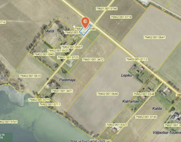 For sale  - land Saadjärve küla, Tartu vald, Tartu maakond