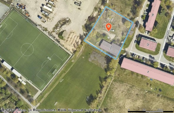 Müüa maa Kaare 10a, Kuressaare linn, Saaremaa vald, Saare maakond