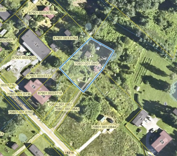 For sale  - land Jaama 15, Veriora, Räpina vald, Põlva maakond