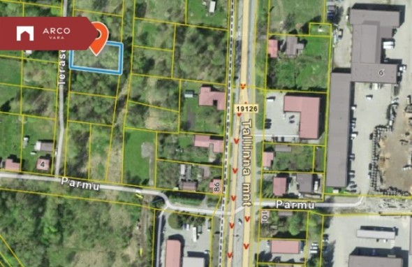 Продаётся земля Metalli 8, Ülejõe, Pärnu linn, Pärnu maakond