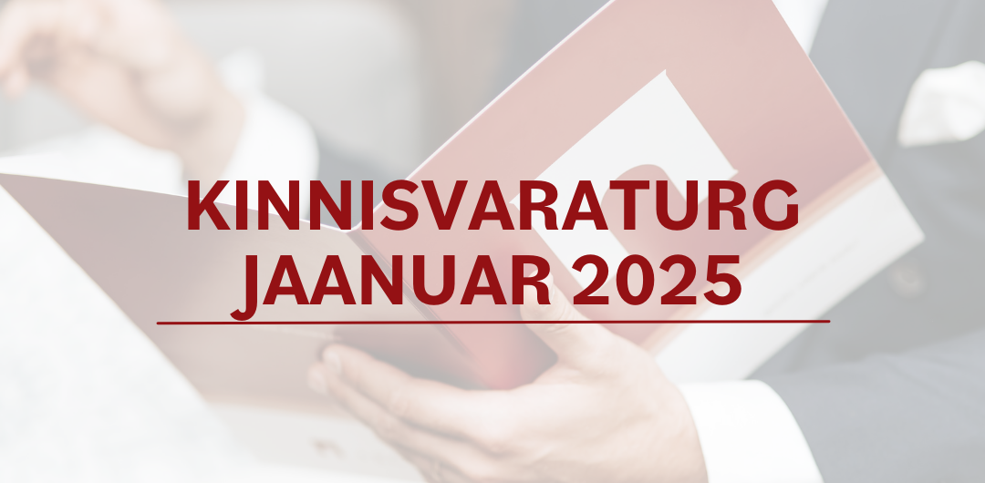 Lühiülevaade Eesti kinnisvaraturust: jaanuar 2025