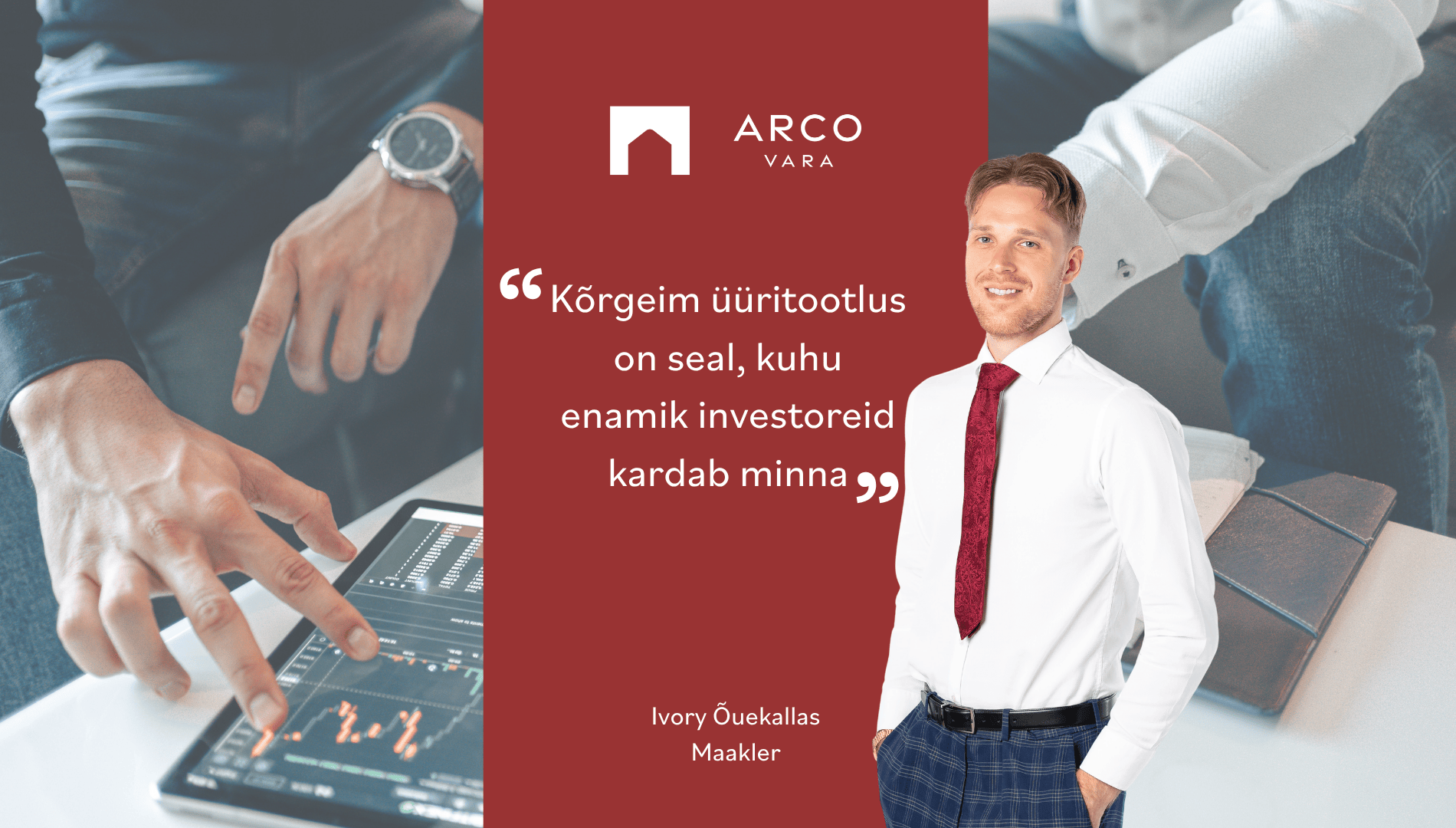 Ivory Õuekallas: Kõrgeim üüritootlus on seal, kuhu enamik investoreid kardab minna