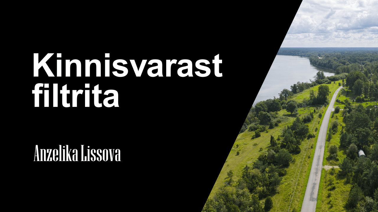 Kinnisvarast filtrita I Maaklerid Ramil & Maksim