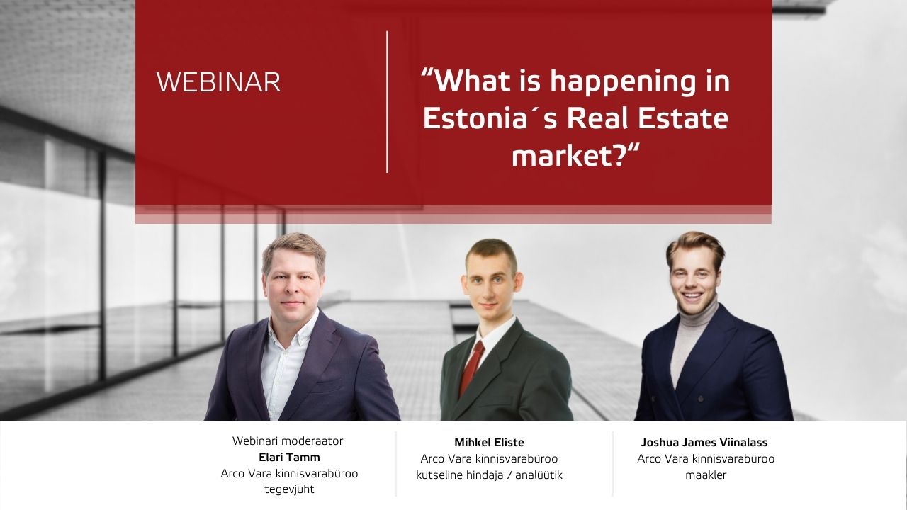 What is happening in Estonia's real estate market, May 2021?