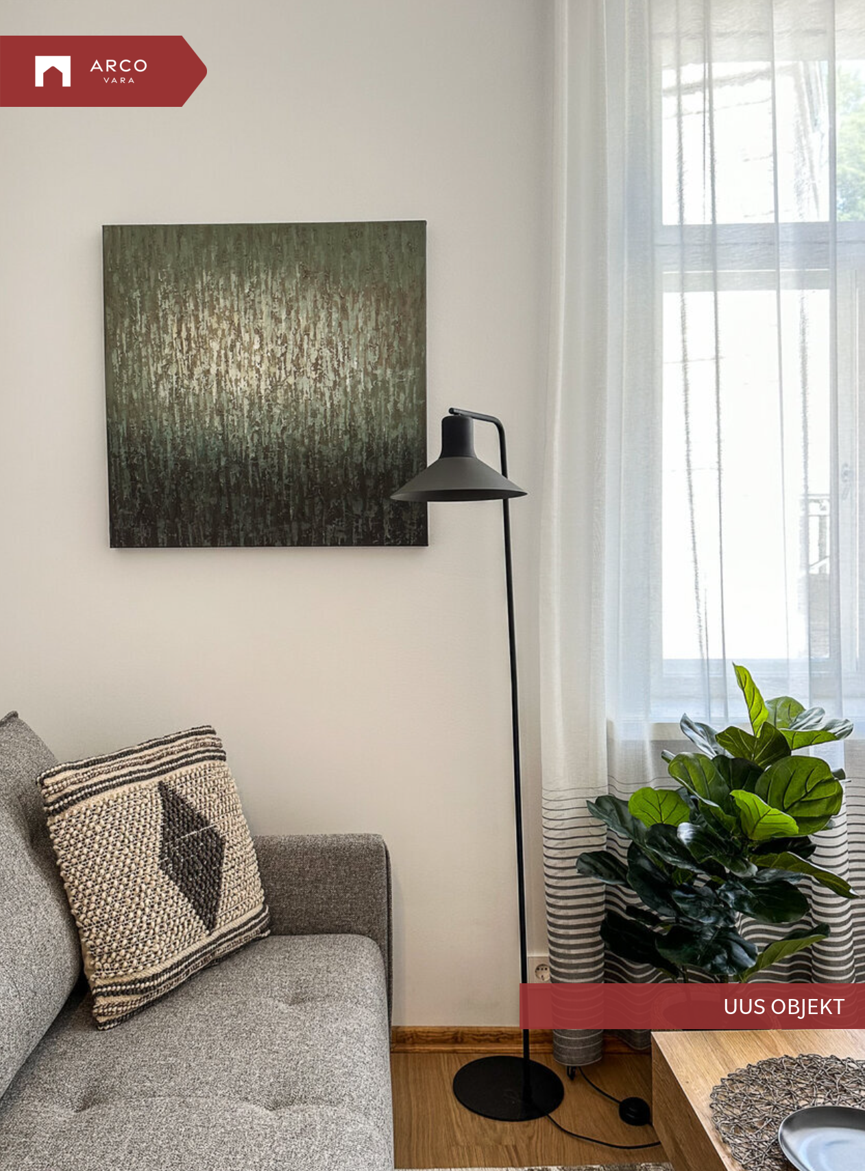 Üürile anda korter Vallikraavi  10, Kesklinn (Tartu), Tartu linn, Tartu maakond