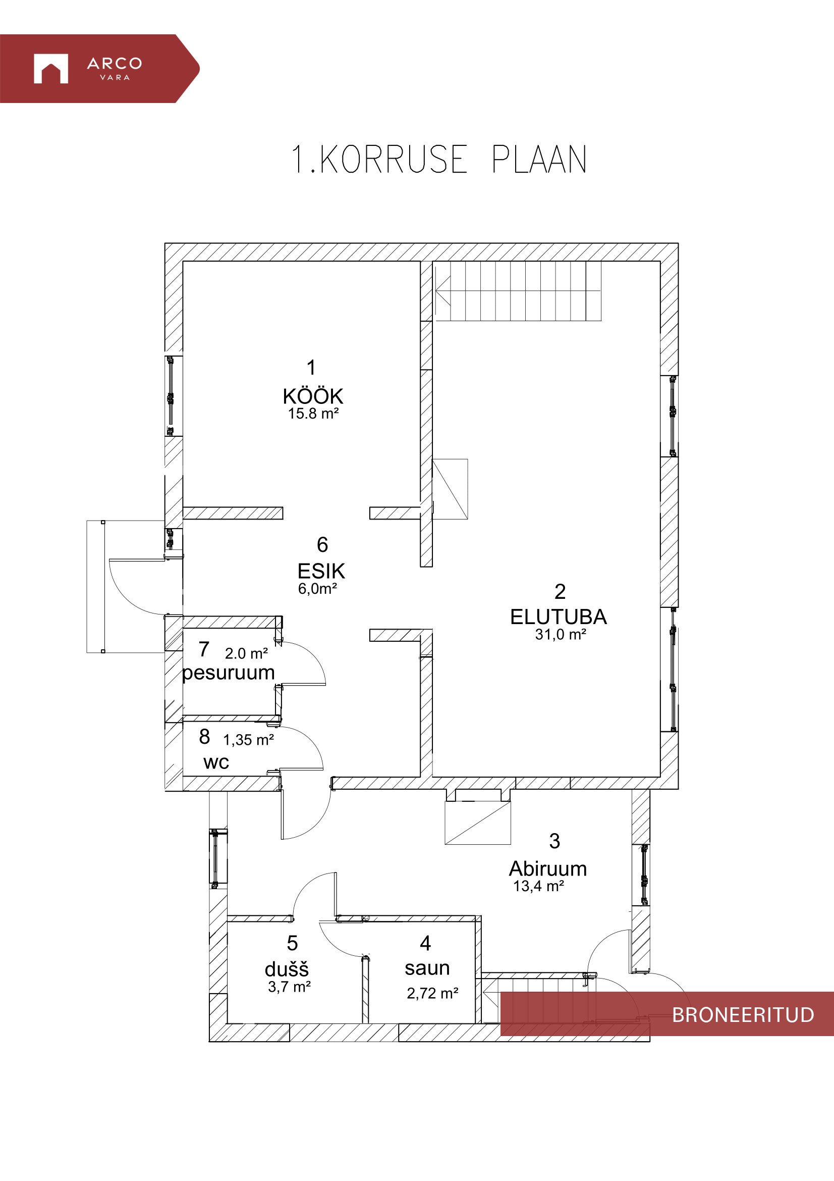 Müüa maja Linnu  16, Tammelinn, Tartu linn, Tartu maakond