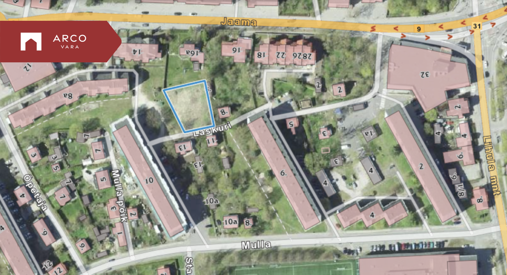 Müüa maa Laskuri 10, Haapsalu linn, Lääne maakond