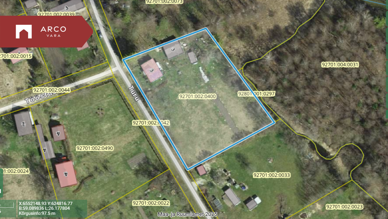 Продаётся дом Turu 3, Kiltsi küla, Väike-Maarja vald, Lääne-Viru maakond