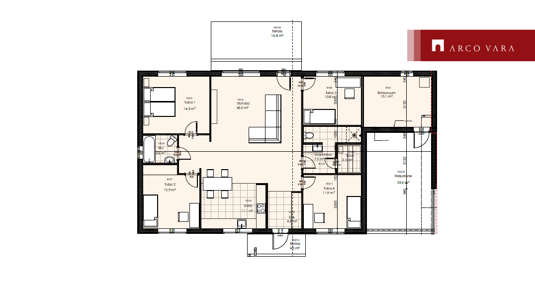 Продаётся часть дома Mäeotsa põik 5, Loo alevik, Jõelähtme vald, Harju maakond