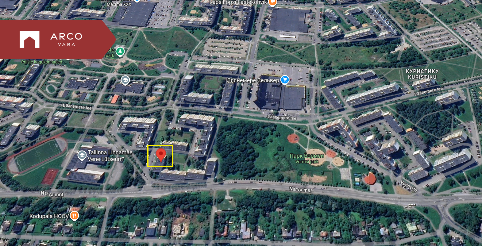 Продаётся квартира Läänemere tee 25, Lasnamäe linnaosa, Tallinn, Harju maakond