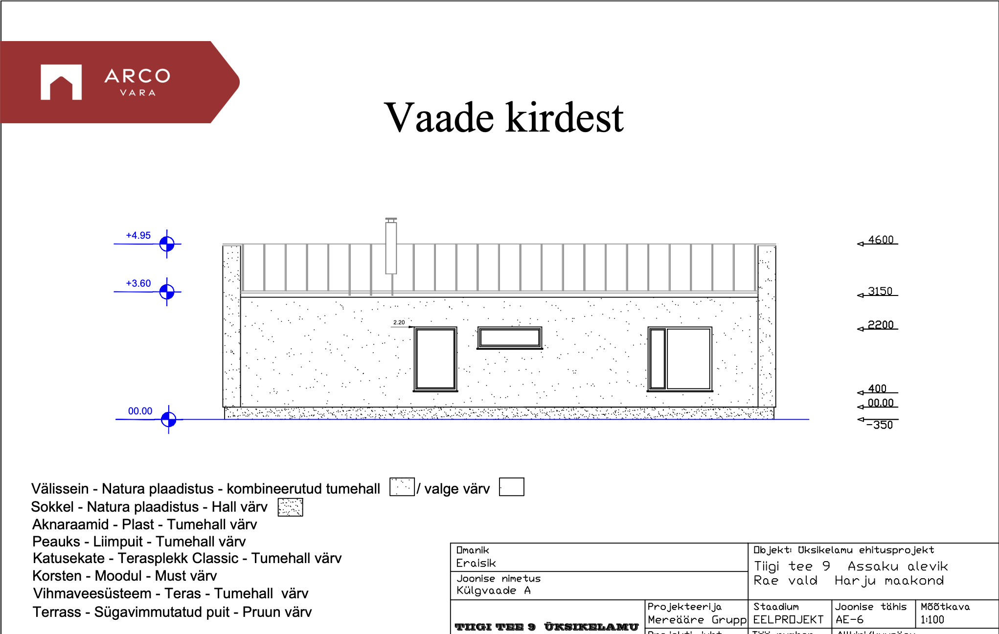 Müüa maa Tiigi tee 9, Assaku alevik, Rae vald, Harju maakond
