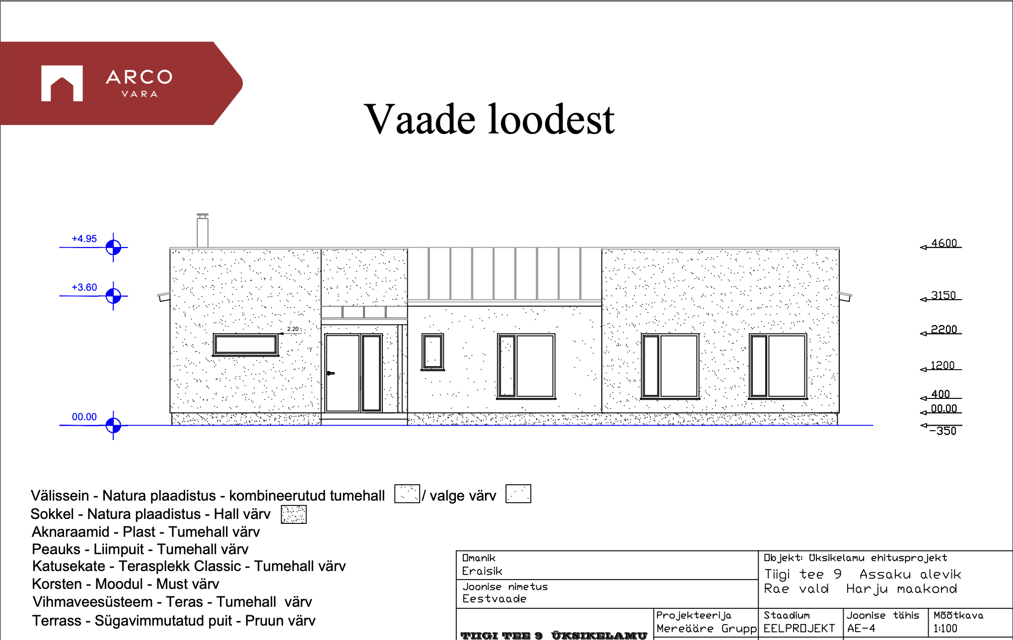 Müüa maa Tiigi tee 9, Assaku alevik, Rae vald, Harju maakond