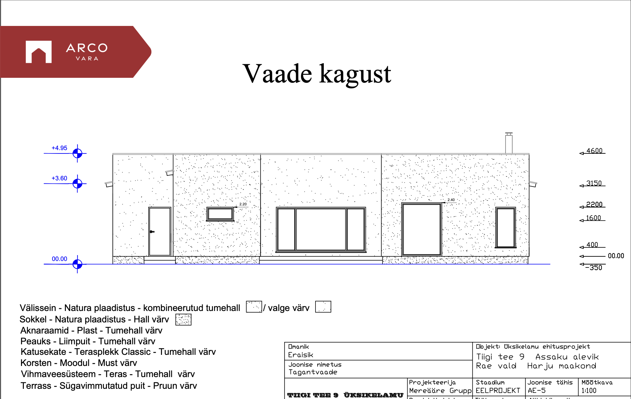 Müüa maa Tiigi tee 9, Assaku alevik, Rae vald, Harju maakond