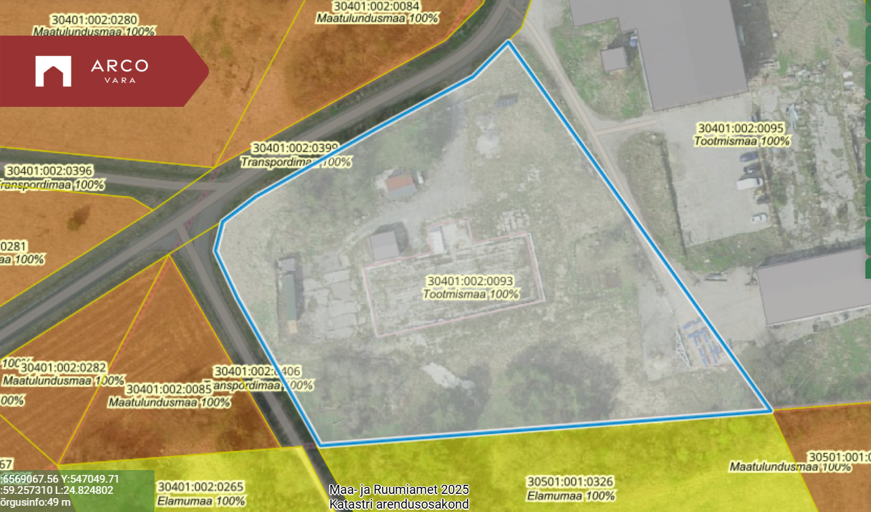 For sale - land Kesa, Paekna küla, Kiili vald, Harju maakond