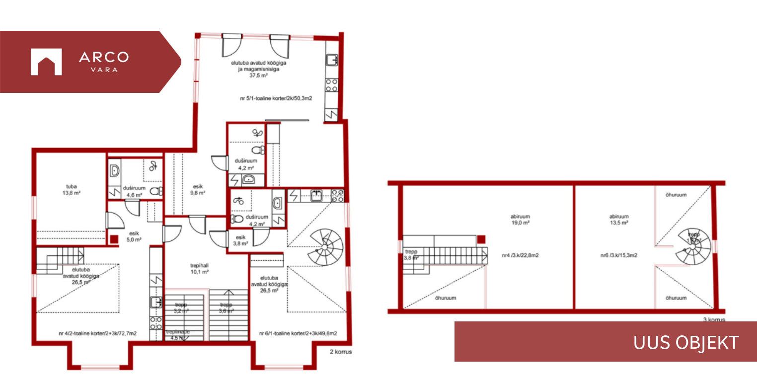 Müüa korter Hospidali 8, Kesklinn (Pärnu), Pärnu linn, Pärnu maakond